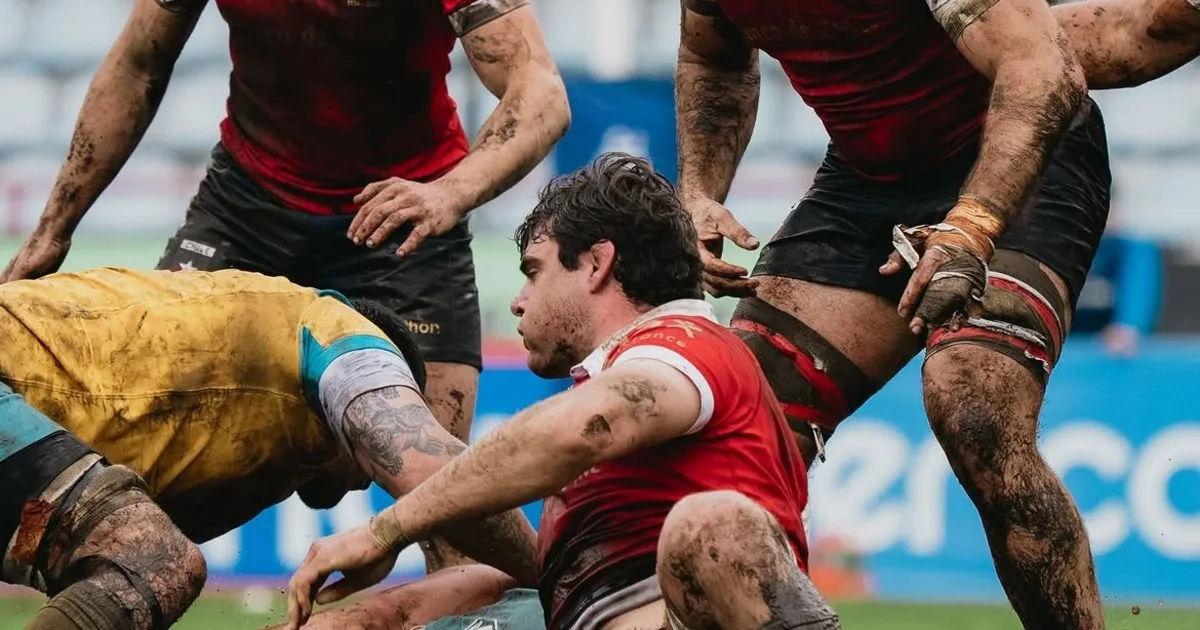 La tremenda pelea en un partido de rugby entre la selección de Uruguay y la de Chile que terminó con los dos capitanes expulsados