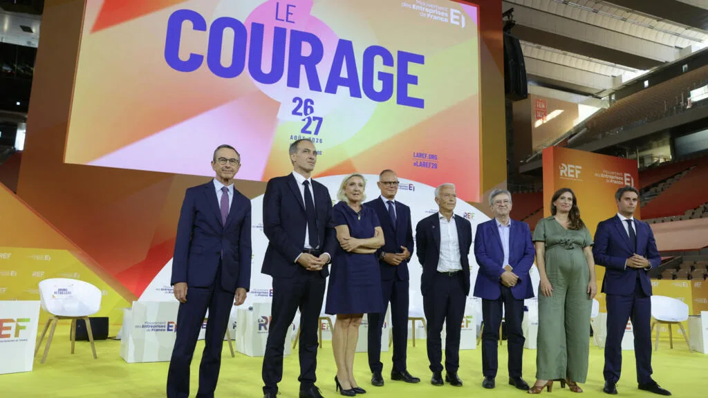 Présidentielle 2027: un premier débat face aux patrons du Medef sans prise de risque