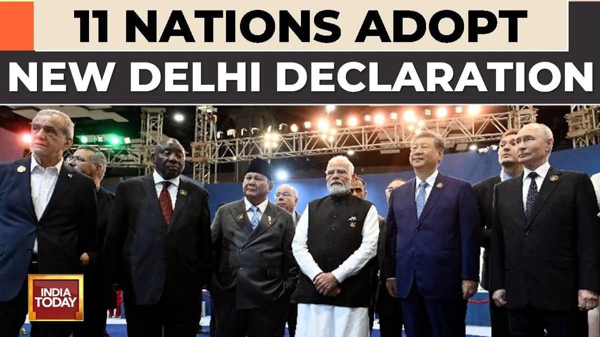 BRICS Adopts New Delhi Declaration, Backs UNSC Reforms And Urges West Asia De-Escalation