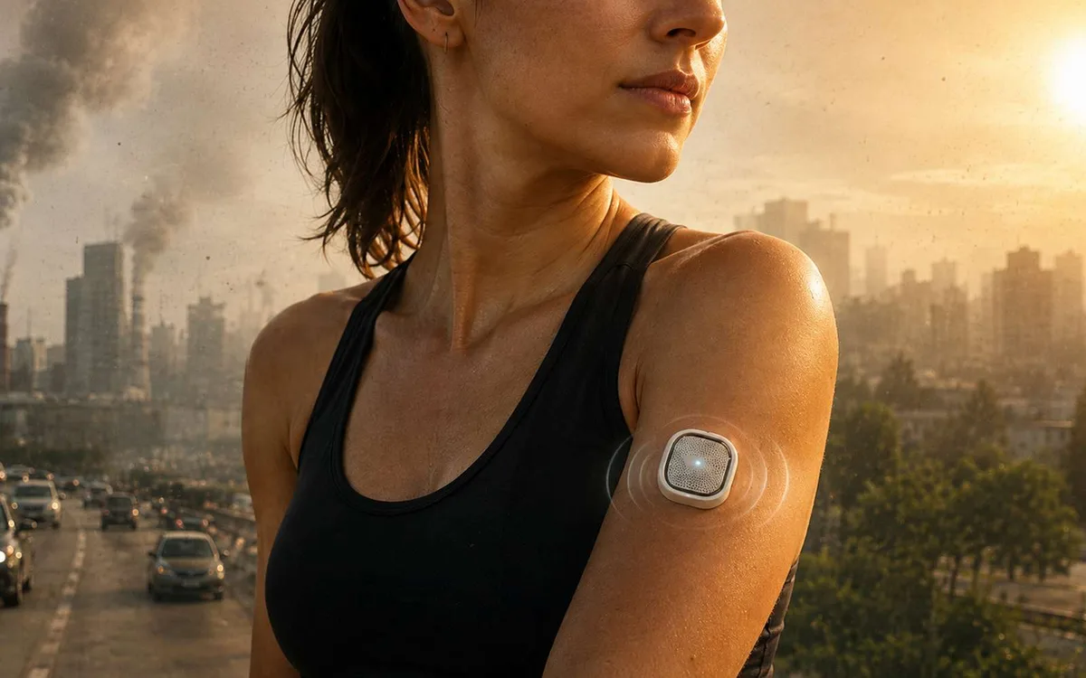 Le danger devient palpable : ce patch solaire détecte six menaces invisibles et vous avertit directement sur la peau