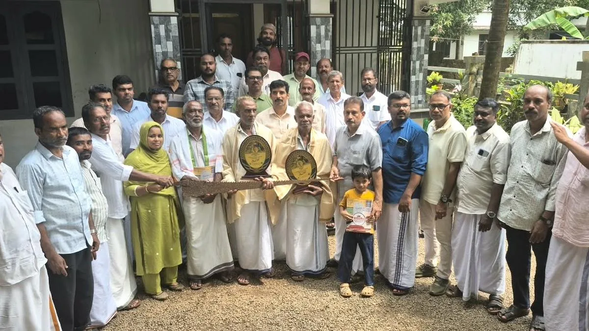 Honour for two veteran craftsmen of a vanishing trade in Keralam’s Malappuram