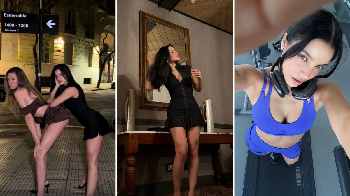 Los días de Emilia Mernes lejos de los conciertos: amigos, gimnasio y un baile sensual en la calle