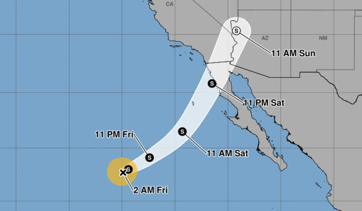 Tropical Storm Rachel: Track the storm’s path online