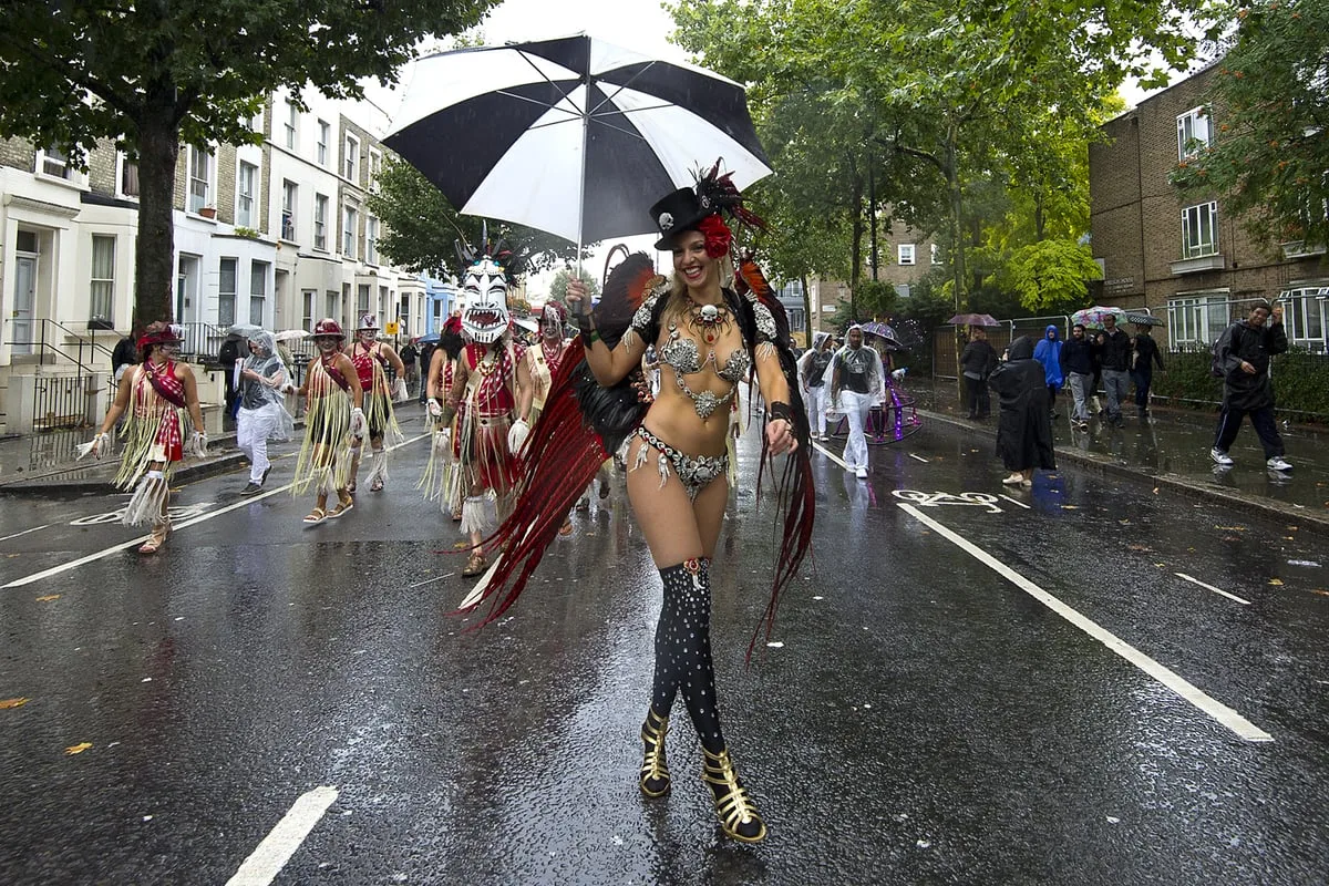 Notting Hill Carnival weather: Thunderstorms predicted to sweep across London over August bank holiday weekend