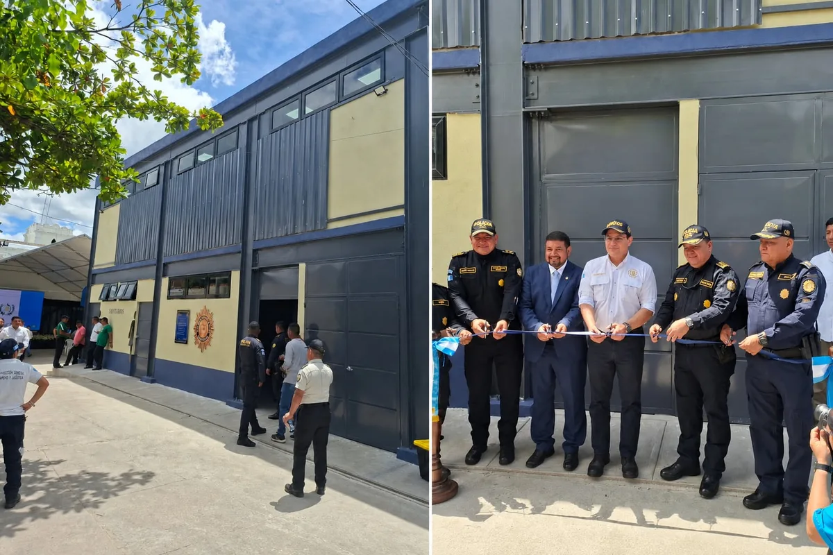 El Gobierno de Guatemala remodela Comisaría de la PNC en Jutiapa y distribuye a nuevos agentes en comisarías del país