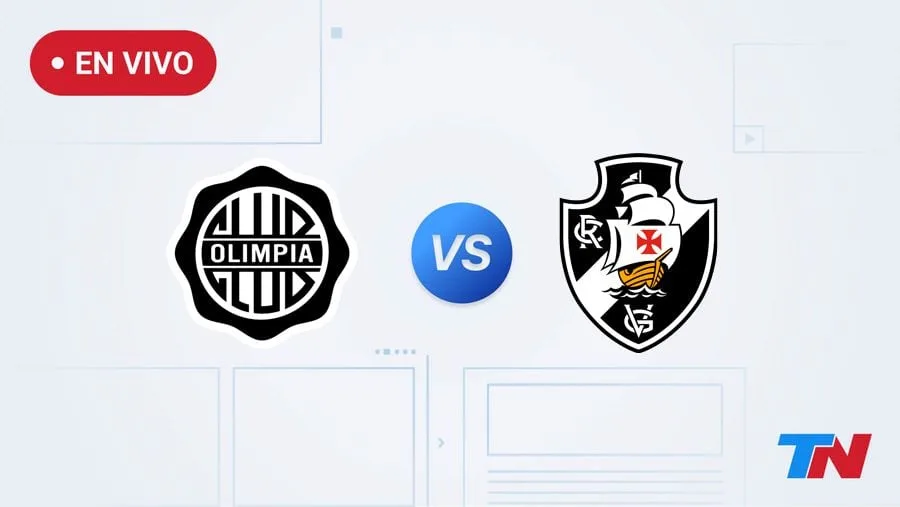 Olimpia vs Vasco en vivo por los octavos de final de la Copa Sudamericana: hora, dónde ver y formaciones