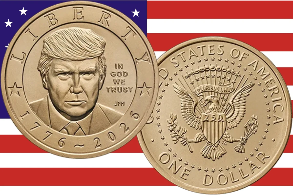 Ni Obama ni Biden: la nueva moneda oficial con la cara de Trump que ya está en circulación en EE.UU.