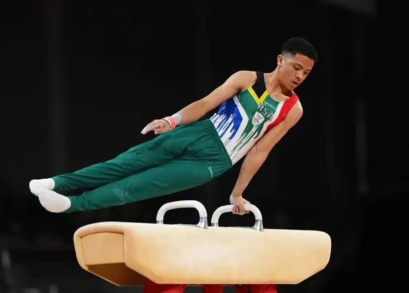 DEFYING GRAVITY: Young SA gymnast has turned self-doubt into a winning routine