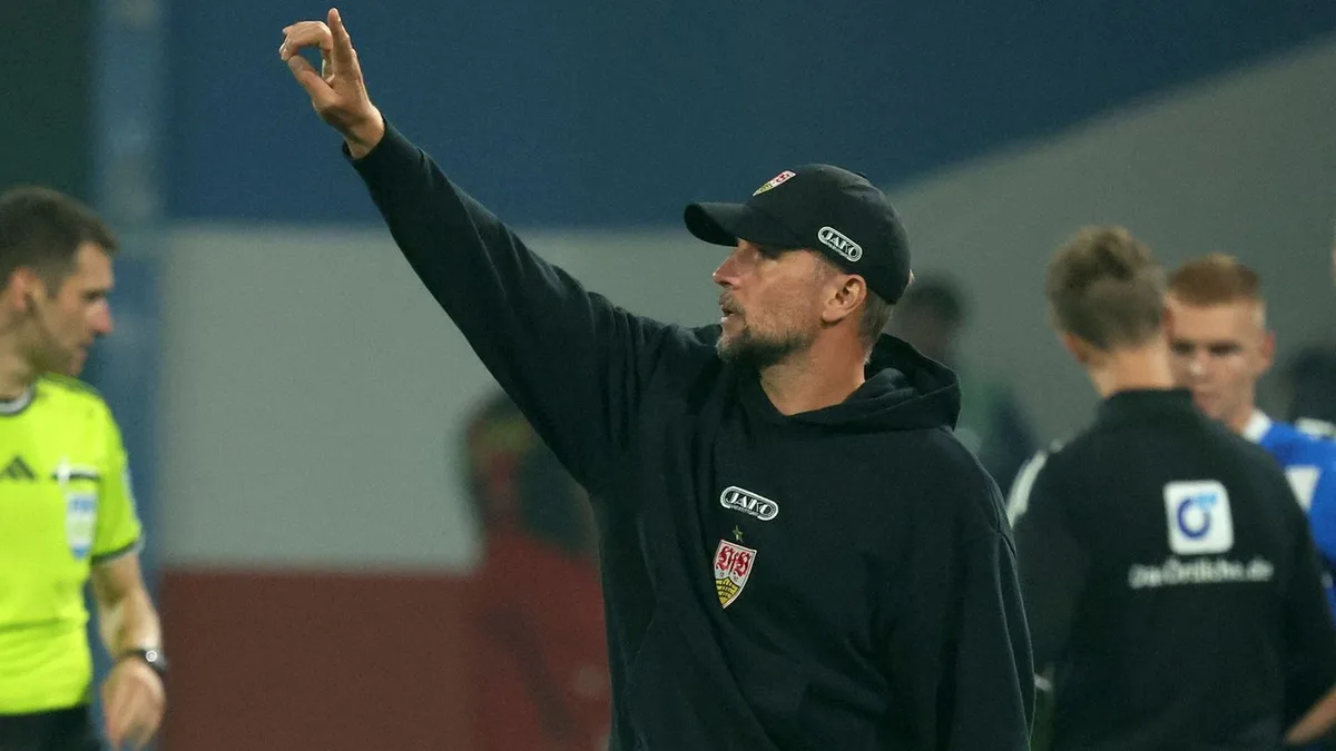 Rostocker verlieren 0:4: Nach Pokalspiel: Stuttgart-Trainer wünscht Hansa Aufstieg