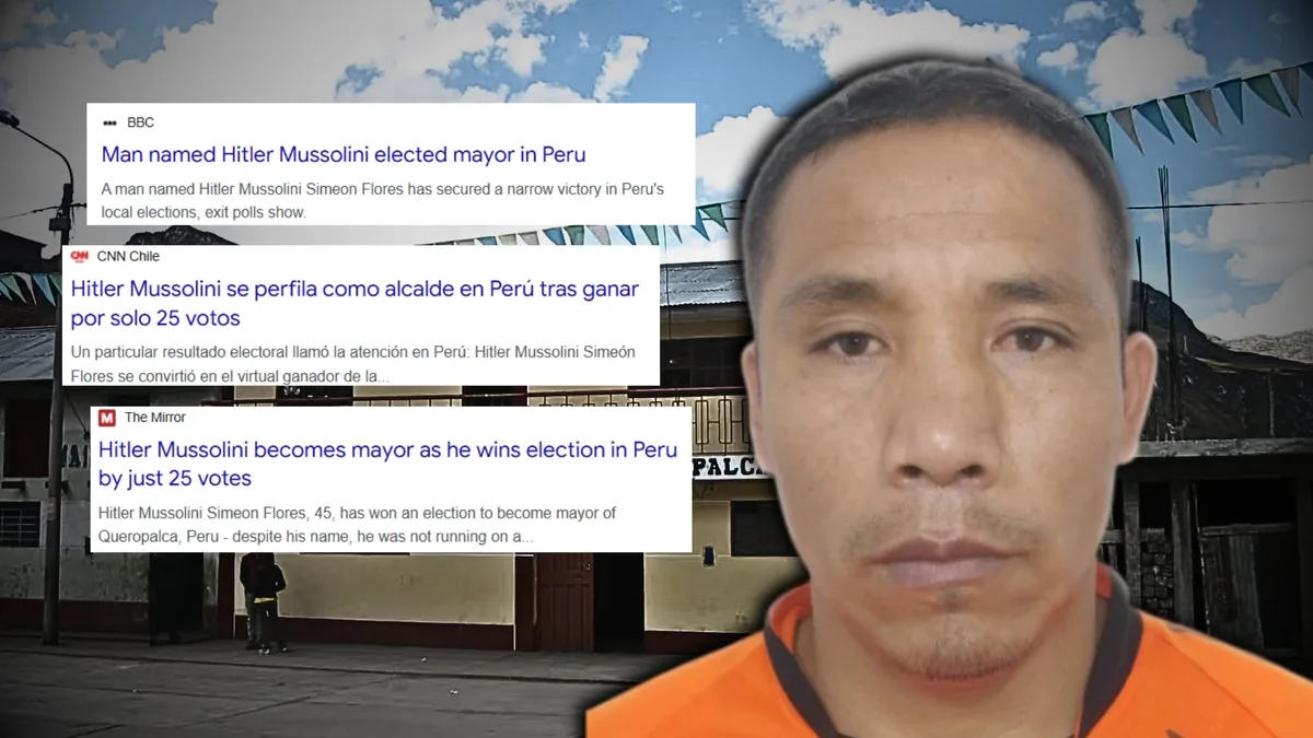 Hitler Mussolini sacude la prensa internacional al ser el virtual alcalde en Perú: medios de todo el mundo cubren su insólita elección