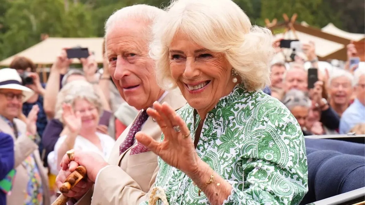 Queen Camilla says she nearly revealed King Charles III’s cancer diagnosis