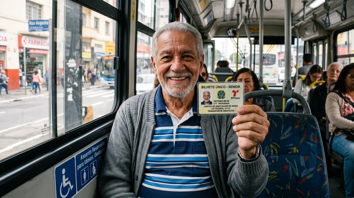 Idosos com mais de 65 anos têm direito a viajar de ônibus entre estados de graça: saiba como solicitar a sua carteirinha
