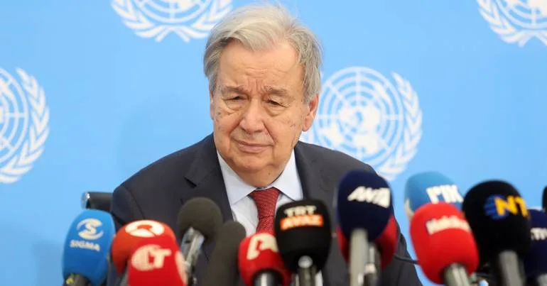 Guterres reitera apelos por contenção e solução para Ormuz
