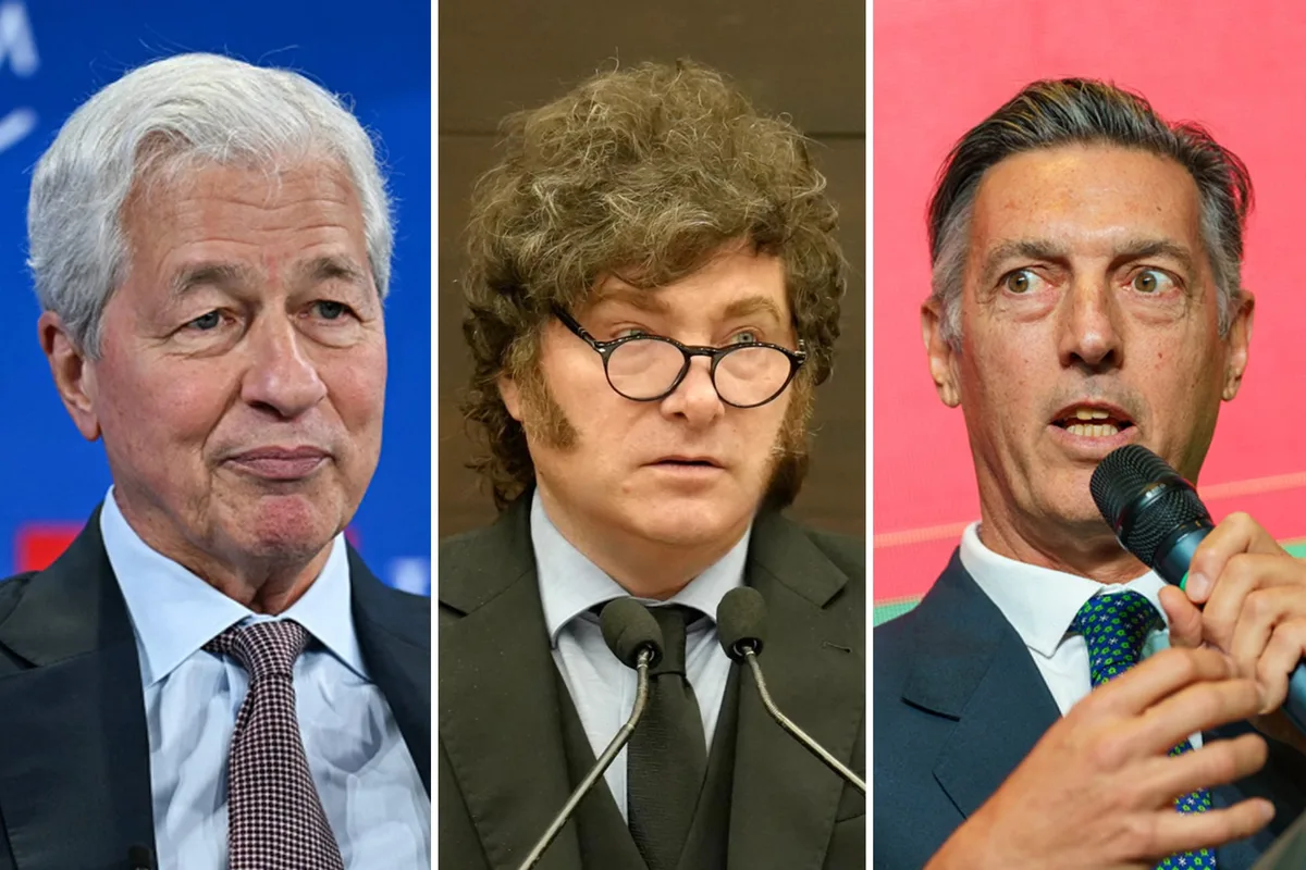 Era el jefe de la oficina argentina: Milei celebró un elogio del CEO mundial del JP Morgan, pero no era real