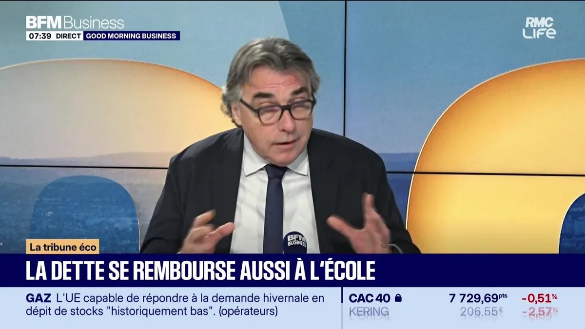 La tribune éco : La dette se rembourse aussi à l'école - 09/10