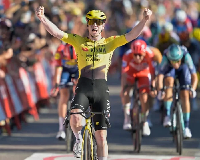 Vuelta a España: Britain’s Matt Brennan leaves Pogacar in wake to win stage two