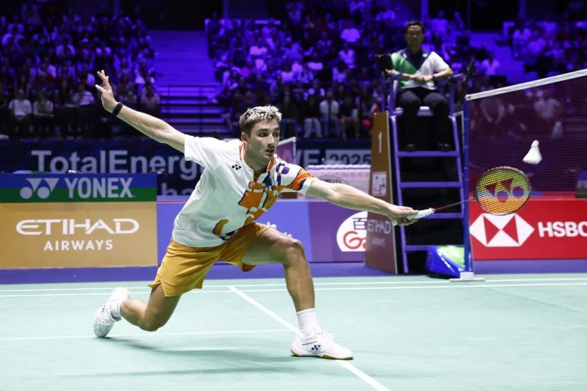 Contrairement à son frère, Christo Popov se qualifie pour les huitièmes de finale de l'Open du Danemark