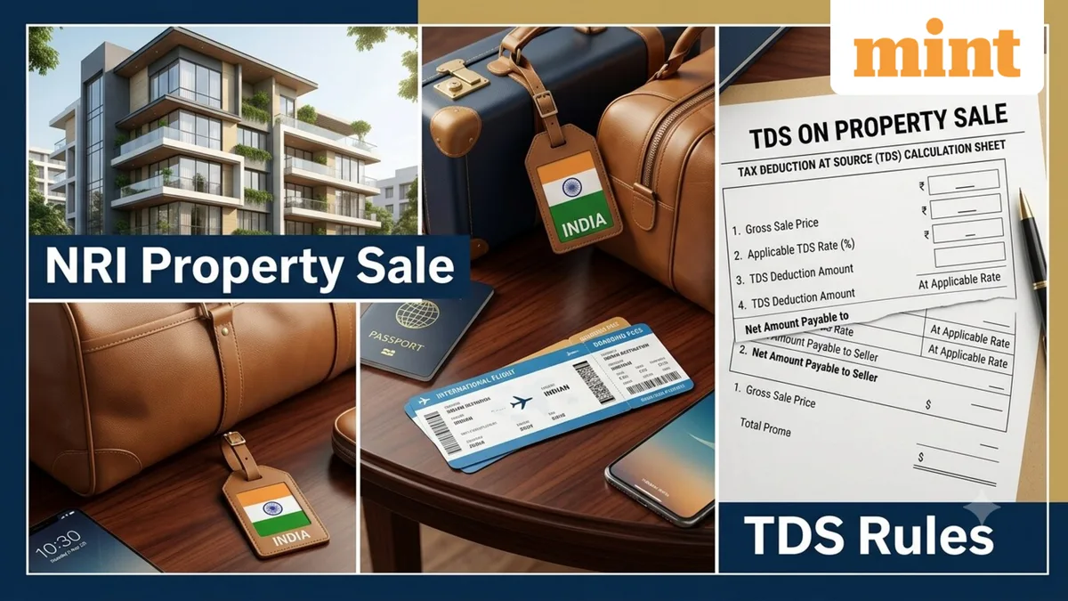 Property sale in India: NRI sellers face different TDS rules from residents—here's what to know