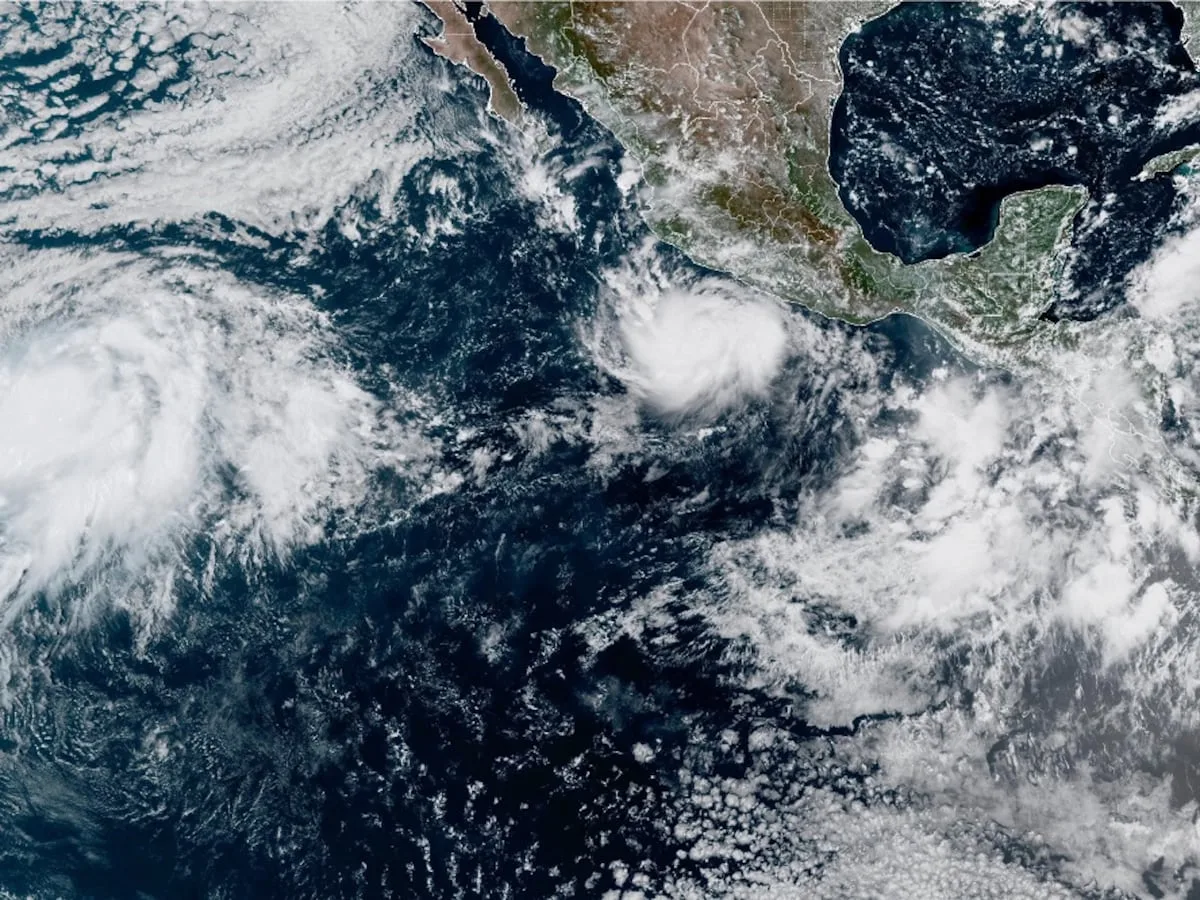 Hurricane Polo strengthens to a Category 5 storm off Mexico