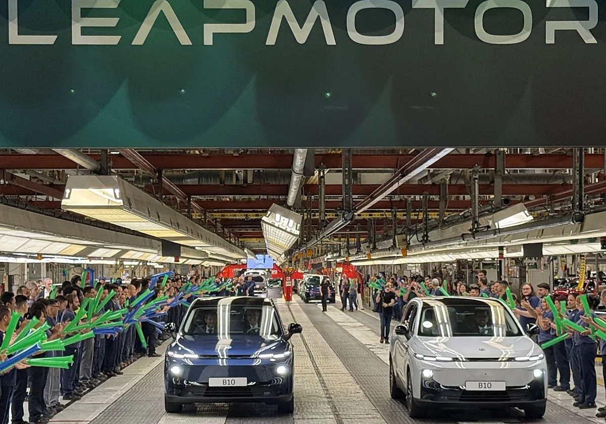La planta de Stellantis Zaragoza empieza a fabricar el Leapmotor B10