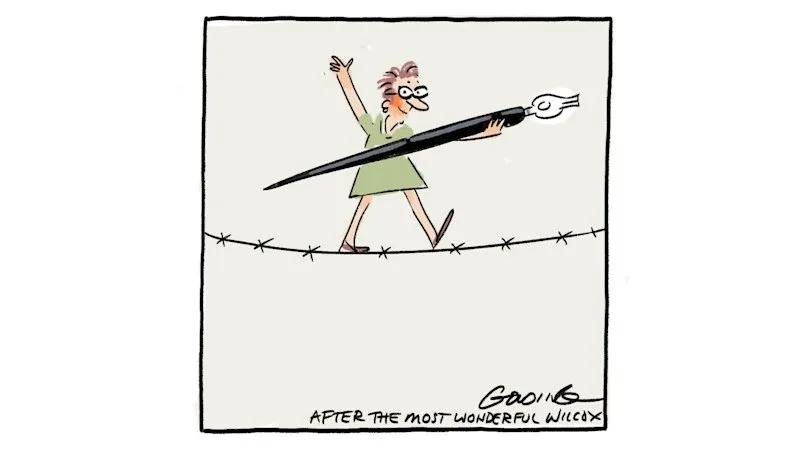 Fitting farewell for cartoonist Cathy Wilcox, who captured news with wit and intellect