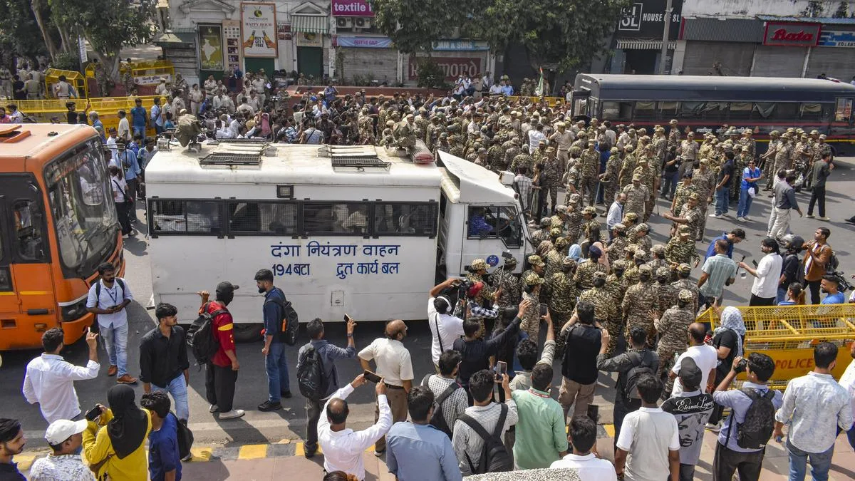 A game of hide-and-seek: Protesters duck into washrooms, gurdwara amid capital-wide clampdown
