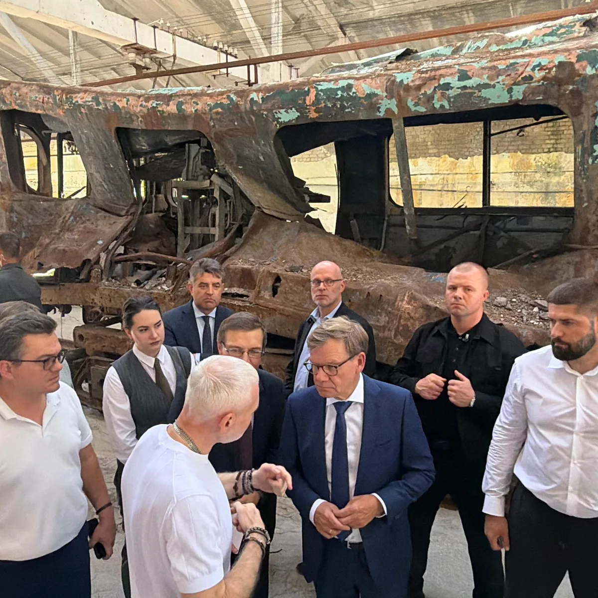 Ukraine-Reise - Wadephul besucht erstmals Charkiw in Frontnähe