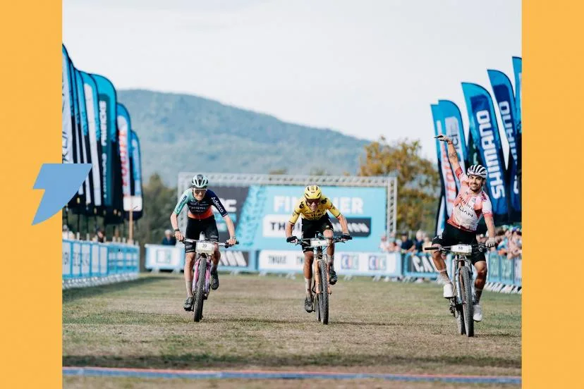 « Quand je serai vieux, je pourrai dire que j'ai battu Paul Seixas » : Mathieu Ceresuela, le coureur amateur qui a devancé le prodige français au sprint sur le Roc d'Azur CIC