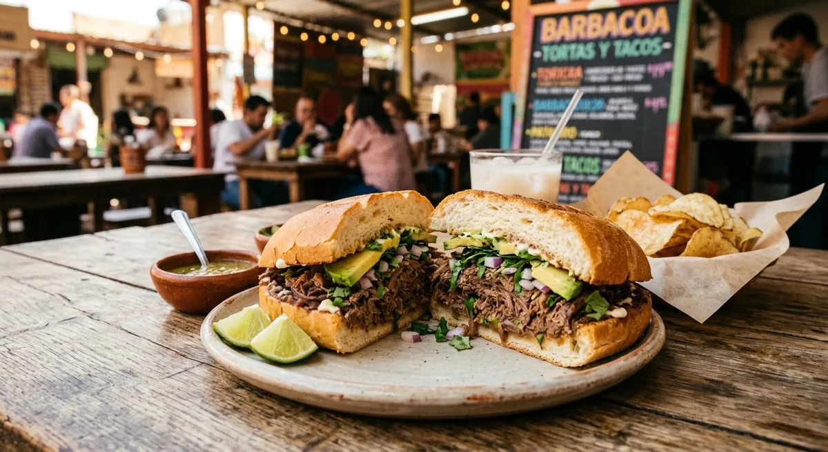 Torta de barbacoa, el platillo favorito de los coahuilenses en DiDi Food