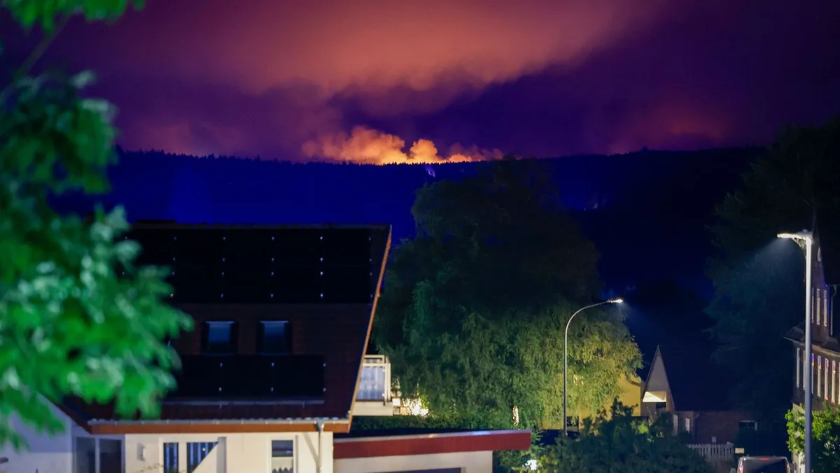 Wetter: Regen bringt Entspannung im Waldbrandgebiet