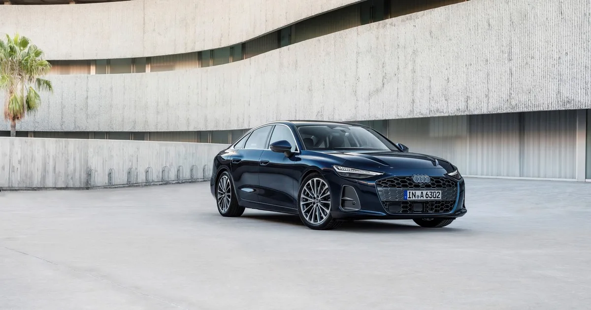 Audi presentó el nuevo A6, con luces inteligentes y la mejor aerodinámica de la historia para la marca