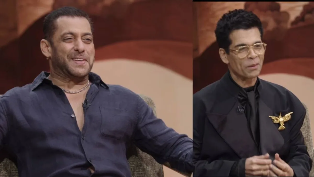'Are you still a virgin?' Karan Johar asks Salman, he has a cheeky reply