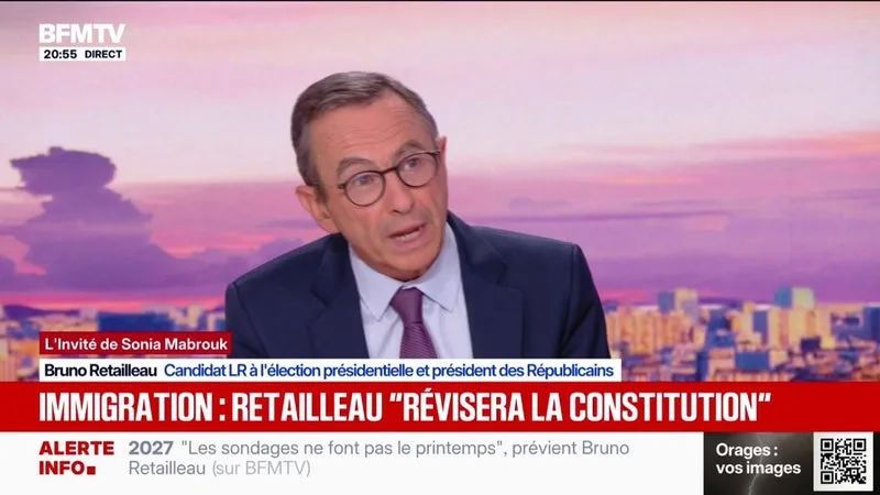 Jean-Luc Mélenchon au pouvoir? "Ce serait la faillite", déplore Bruno Retailleau