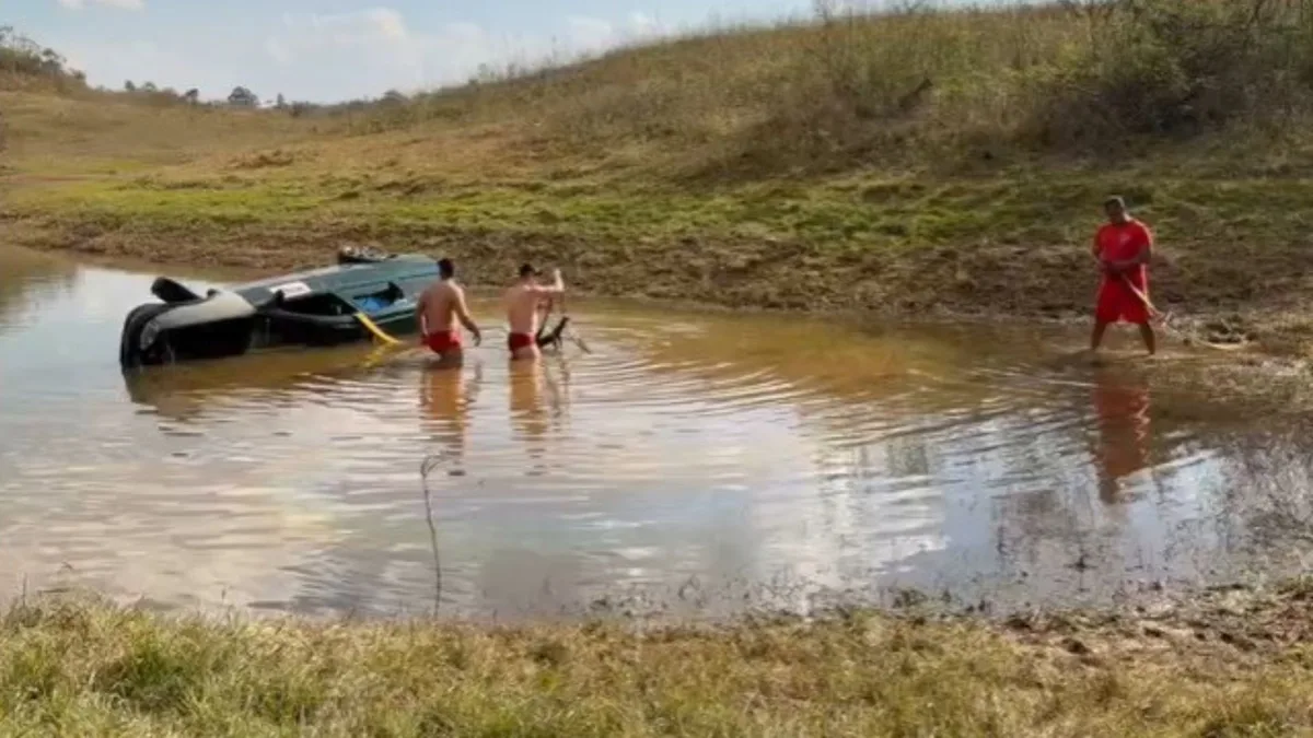 Homem morre afogado ao tentar impedir que carro afundasse em represa de Nova Ponte