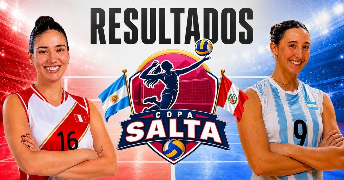 Resultados de la Copa Salta de vóley 2026 HOY: así van los amistosos de Perú ante Argentina previo al Campeonato Sudamericano