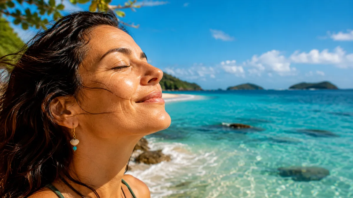 Ah, o mar… o lugar aonde o corpo chega na frente