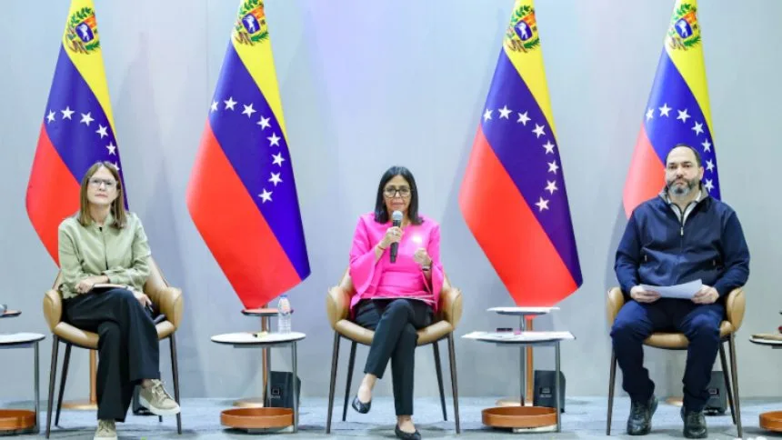 VIDEO: Delcy Rodríguez proyectó el monto de inversiones que recibirá el país por la industria petrolera en los próximos 5 años