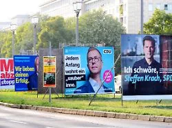 Umfrage zur Abgeordnetenhauswahl: CDU zieht in Berlin wieder an der Linken vorbei - Koalition ohne Mehrheit