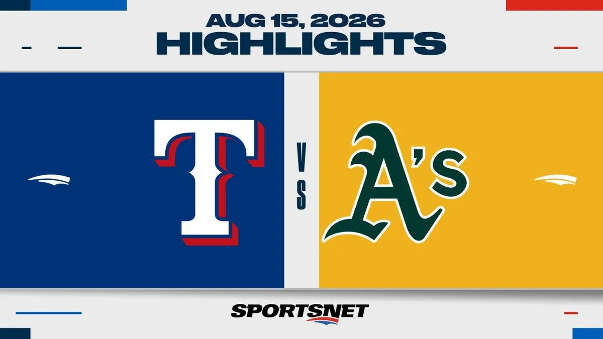 MLB Highlights: Rangers 5, Athletics 3