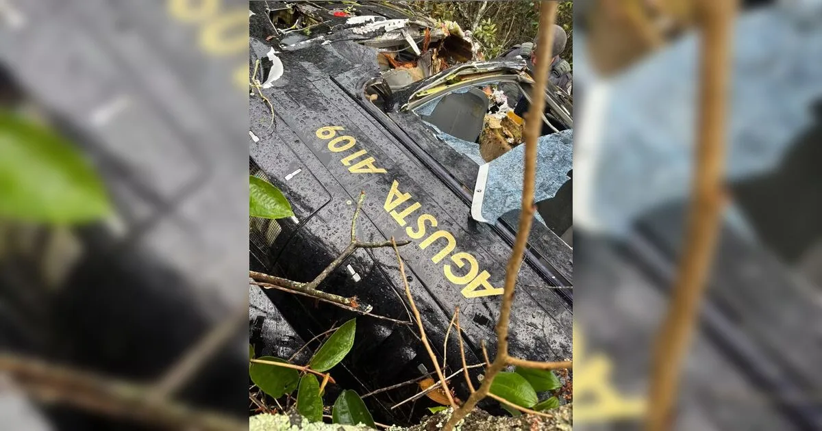 Helicóptero que seguia para Londrina cai em área de mata em SP e deixa três feridos