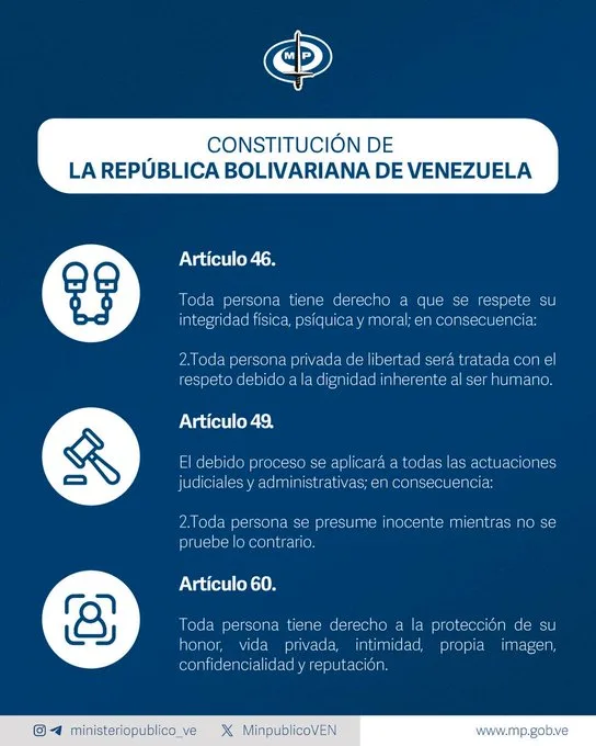 Ordenan retirar de redes del MP imágenes de procesados