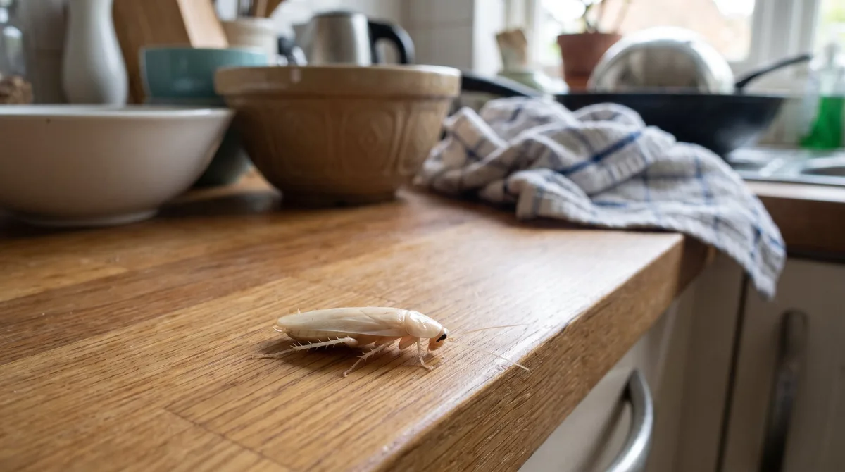 ¿La cucaracha albina existe? por qué se ve blanca y qué significa cuando aparece en tu casa