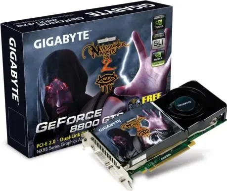 Essa edição da GeForce 8800 GTS com arte de Neverwinter Nights 2 relembra uma fase marcante das placas de vídeo