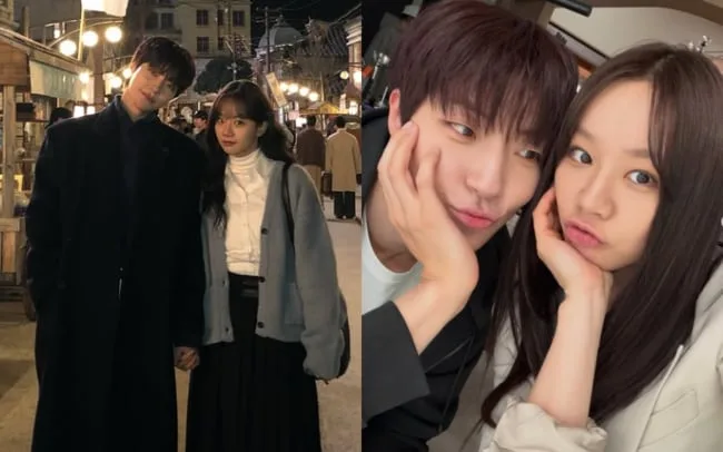 황인엽♥혜리, 진짜 사귀는줄..드라마 밖에서도 손꼭잡고 얼굴 '초밀착'