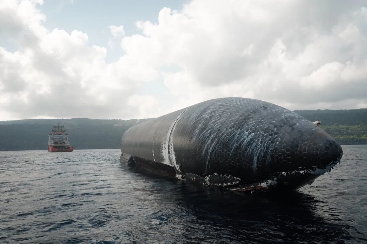 SpaceX Finally Recovers Starship After 24 Days of Tugging It Through Rough Waters