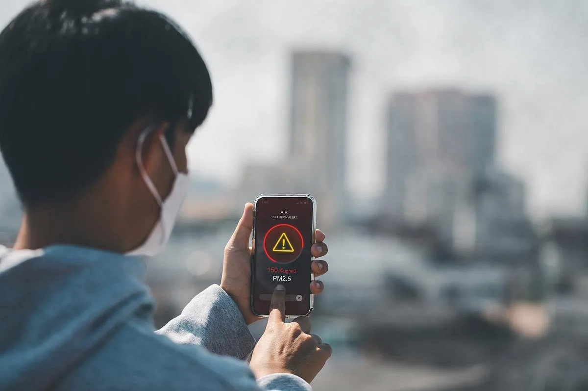 La contaminación del aire podría estar interfiriendo con un sueño saludable, según datos de una aplicación