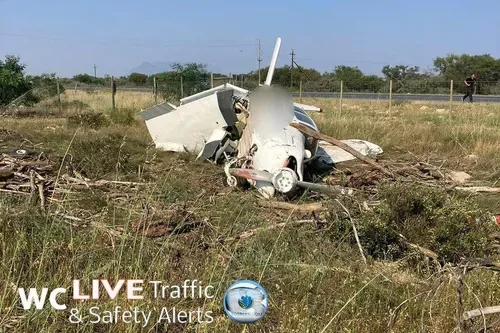 Three survive Morningstar Airfield crash