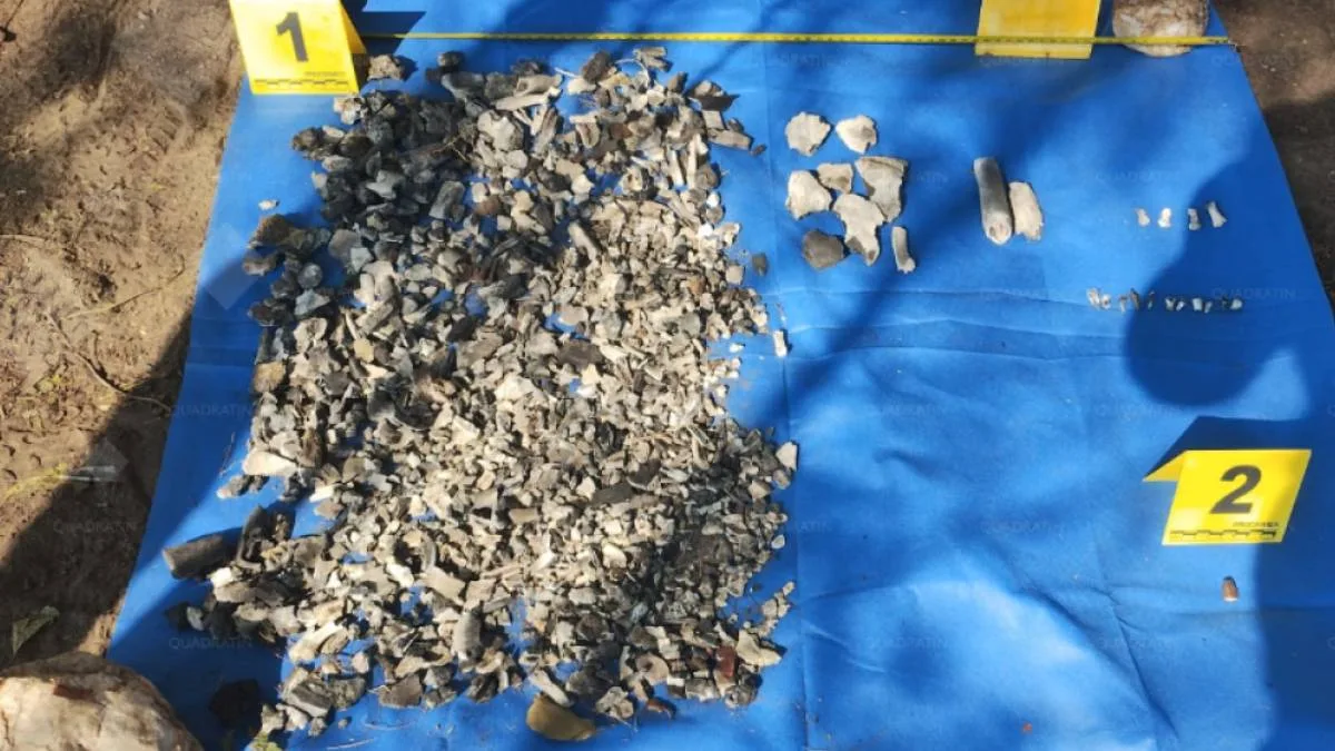 Hallan 150 fragmentos óseos en presunto sitio de exterminio en El Arenal, Guerrero