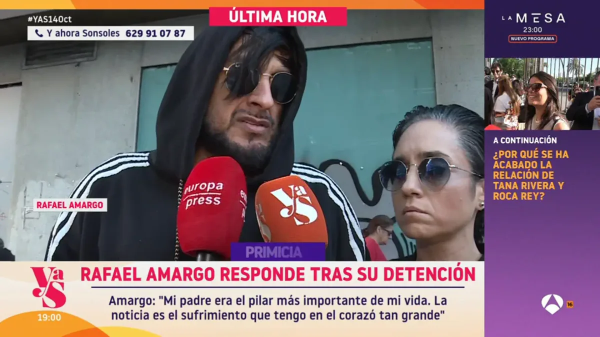 Rafael Amargo se pronuncia sobre su detención: "Si las fuerzas de seguridad se han equivocado es por el odio que me tienen"