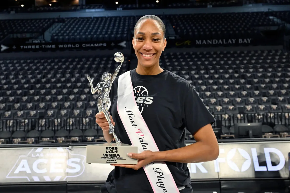 A’ja Wilson hace historia en la WNBA: gana su quinto MVP y consigue un récord nunca antes visto